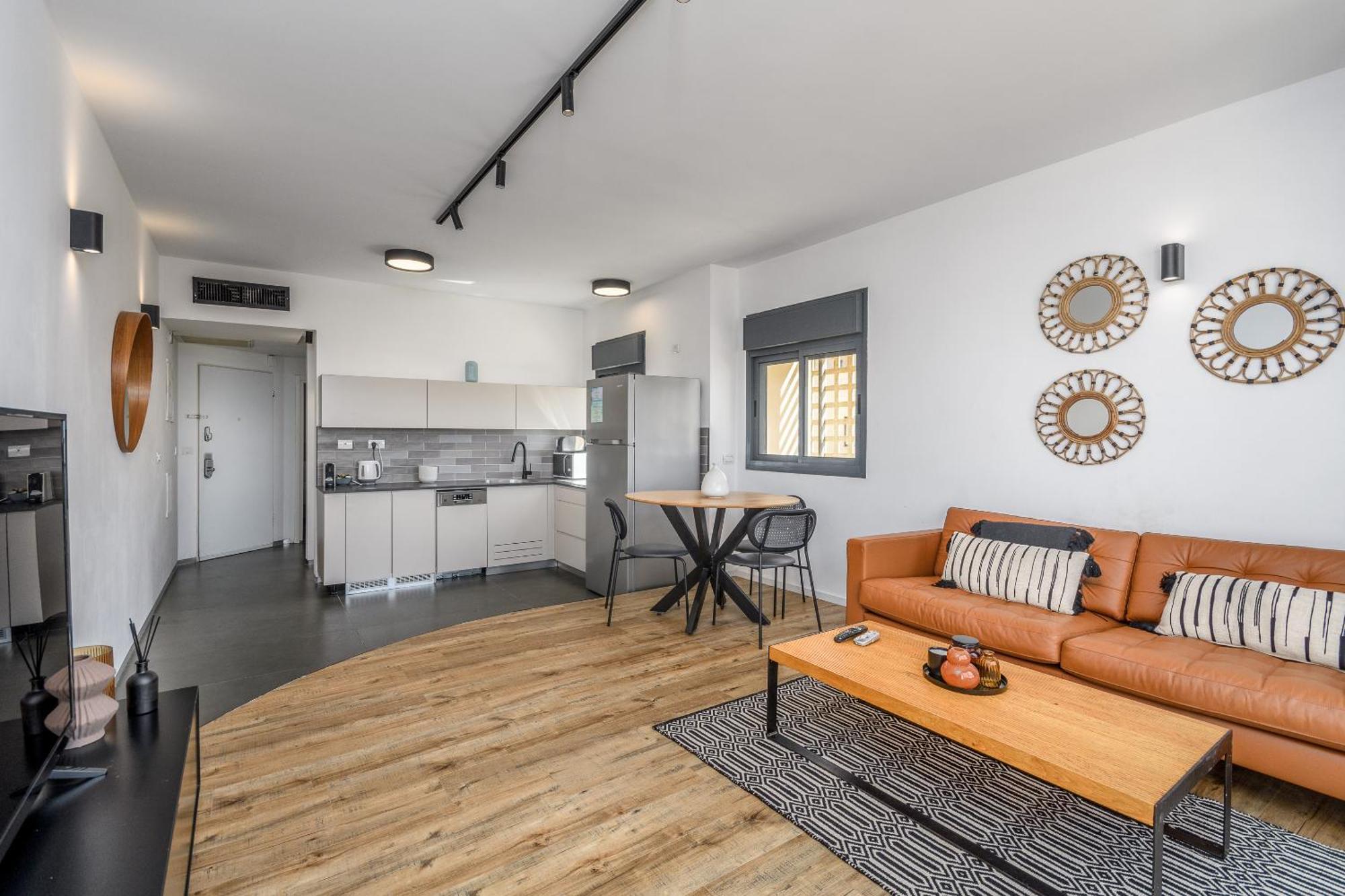 Modern & Sunny 1 Bdr W Balcony And Parking Apartment Tel Aviv Exterior photo