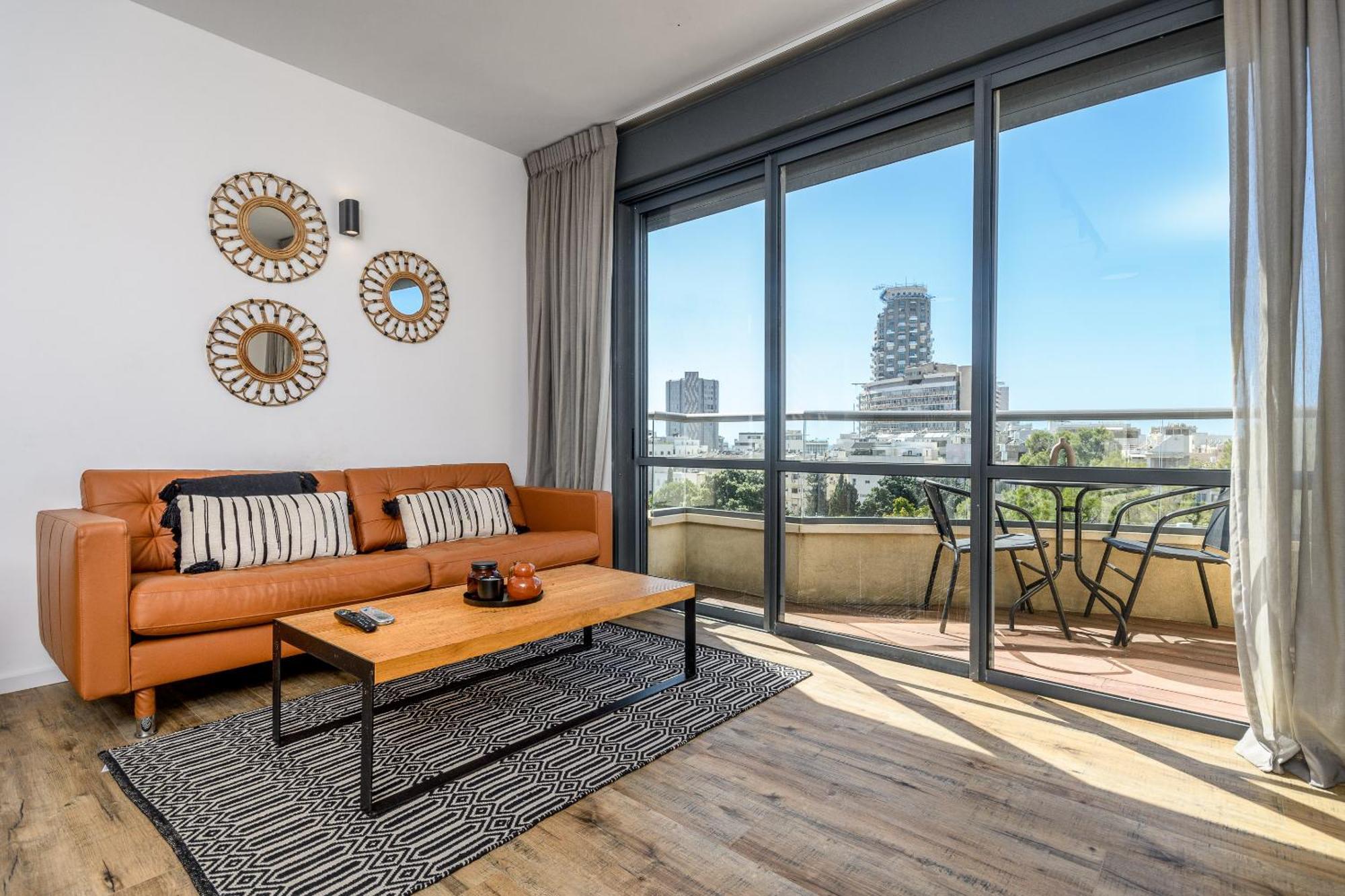 Modern & Sunny 1 Bdr W Balcony And Parking Apartment Tel Aviv Exterior photo